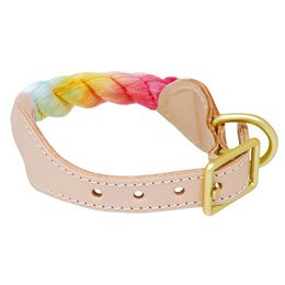 COLLIER CORDE SORBET ARC-EN-CIEL S24-30 CM