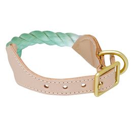 COLLIER CORDE SORBET CITRON VERT XS20-24CM