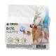 DOG NAPPY BANDE POUR MALE SM PC.12 30-40CM PCB 6